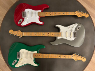 Fender Stratocaster Eric Clapton 1988 - 7up green, Torino red, pewter