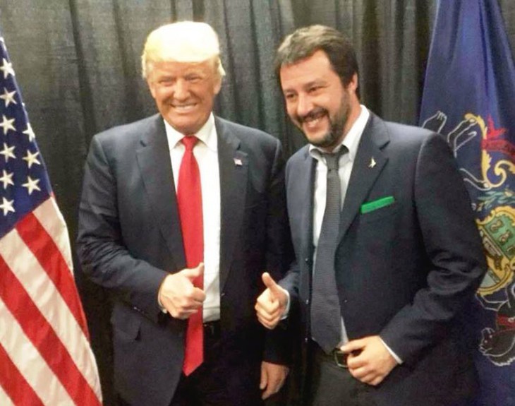 Salvini-Trump votare per un imbecille